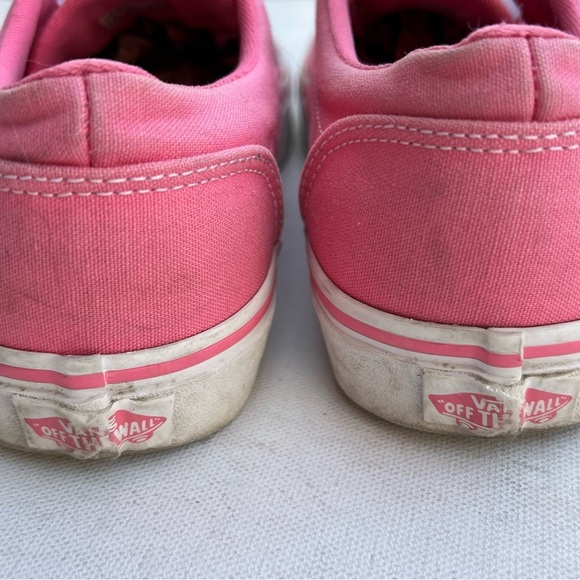 Vans pink canvas lace up sneakers - Picture 5 of 8